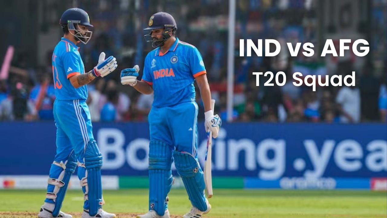 BCCI Announced India's T20I squad for series vs Afghanistan: Rohit & Virat Returns to T20I Squad