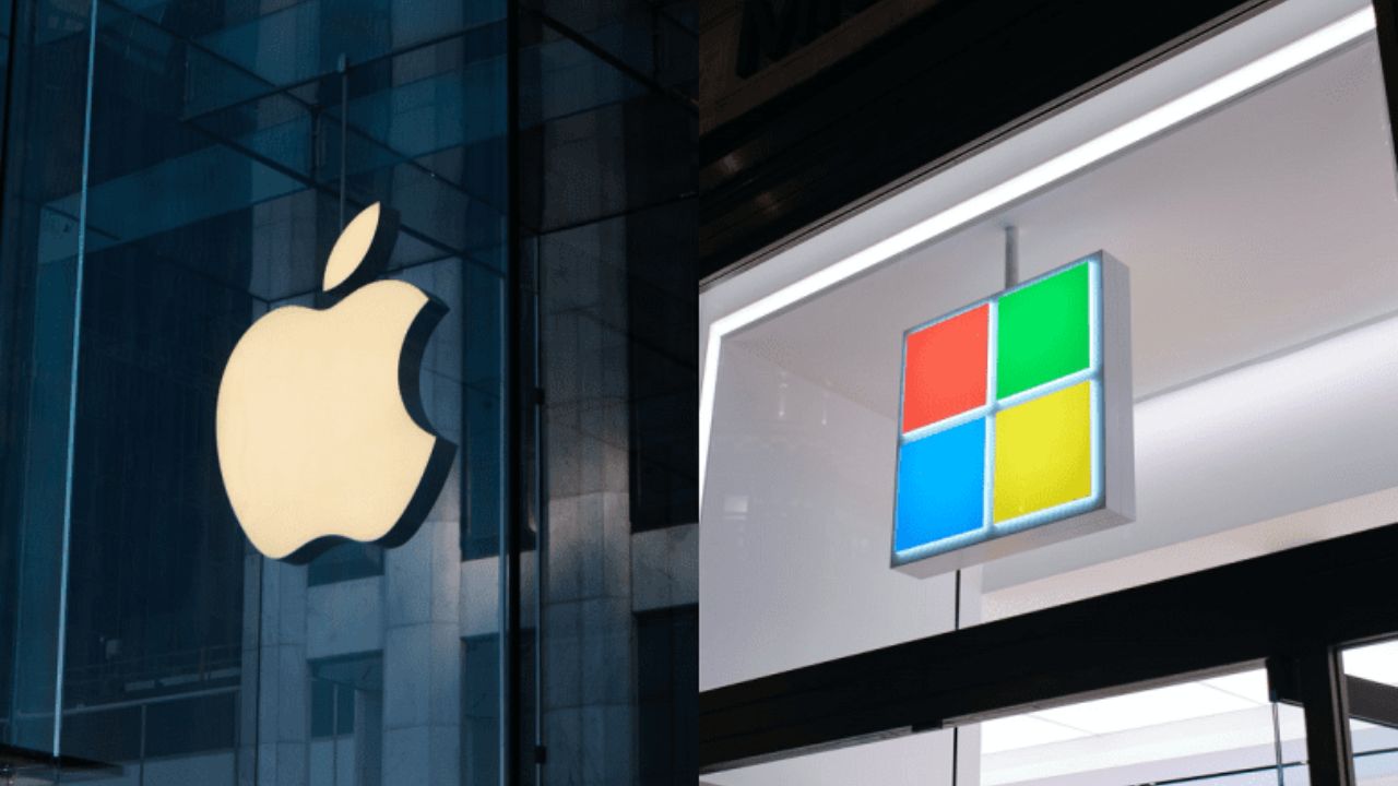 Microsoft Temporarily Claims Title of World's Most Valuable Company, Only to be Overtaken by Apple Again.